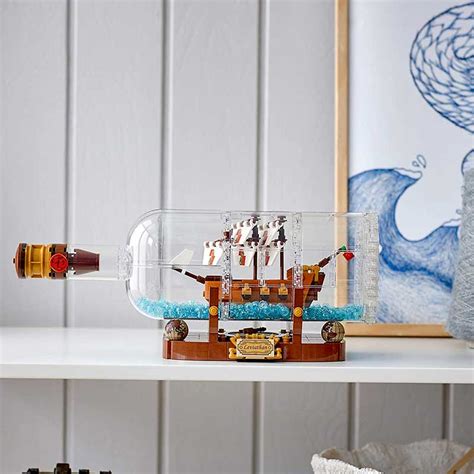 DIY ship in the bottle LEGO style! - The Gadgeteer