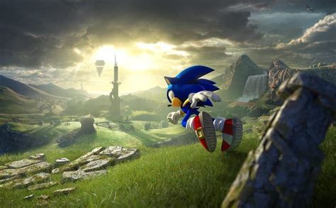 Sonic Frontiers Gameplay Shows A Tiny Sonic Who Takes Down Giants - Gameranx