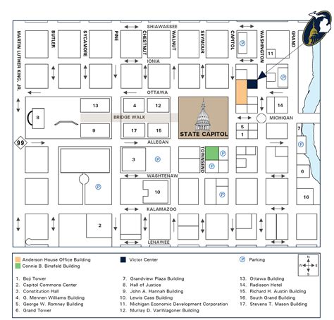 UPDATED - Downtown Lansing Map - Michigan Office of the Auditor General