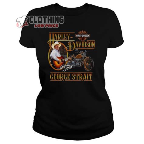 Harley Davidson George Strait Hoodie, George Strait Greatest Hits Playlist Shirt, George Strait ...