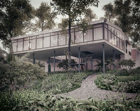 Casa do vidro on Behance