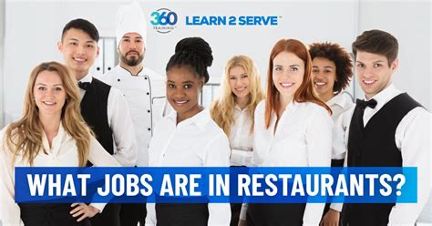 Types of Restaurant Jobs | Staff & Responsibilities | 360training