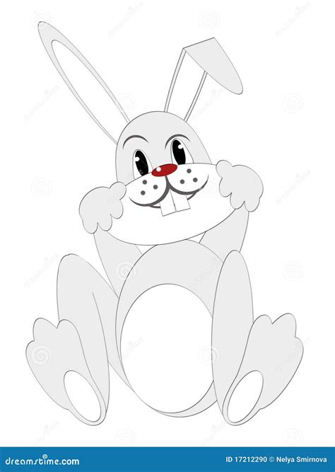 White Rabbit Symbol New 2011 Year Stock Photo - Image: 17212290