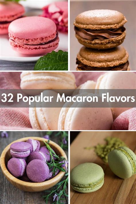 16 Popular Macaron Flavors (Best French Macaron and Filling Recipes ...