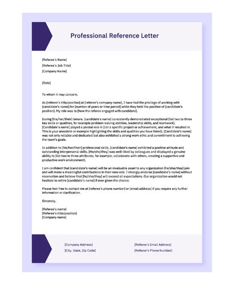 4 Free Letter of Recommendation for Employee Templates - AIHR