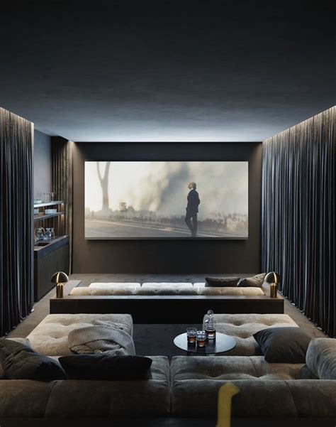 45 Cool Home Theater Design Ideas - DigsDigs