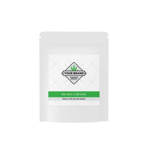 Mylar Bag 7 g - Custom Labels | Dispensary Supply Canada