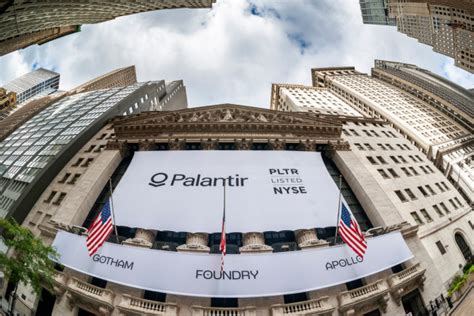 Why Palantir Stock Is Down By 12% Today