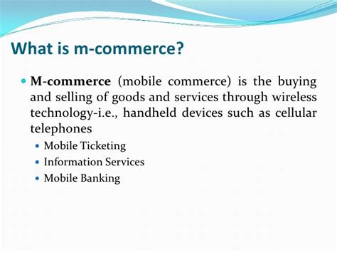 Types Of E Commerce