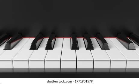 Front View Grand Piano Keyboard Background Stock Illustration 1771901579 | Shutterstock