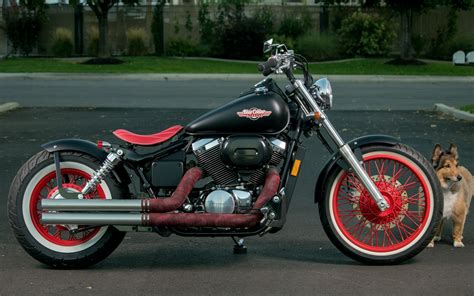 Honda Shadow Ace Blue Collar Bobber | Reviewmotors.co