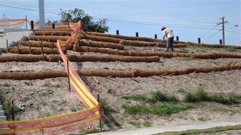 How to Install Coir Logs on Embankments - Polyfabrics