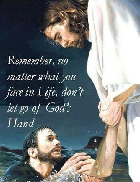 Hold on to God's hand. | Inspirational quotes, Christian quotes, Faith in god