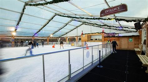 Ice Skating at Clarks Village This Christmas