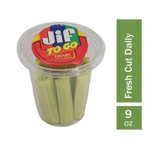 Celery & Peanut Butter Snack Cup, 9 oz - Kroger