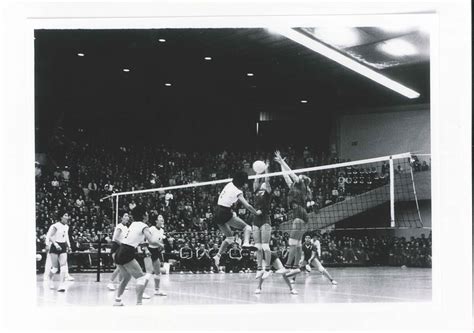 Inagural Volleyball games at 1964 Olympics in Tokyo, Japan Volleyball History, Japan Volleyball ...