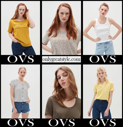 OVS t-shirts 2021 new arrivals women's clothing