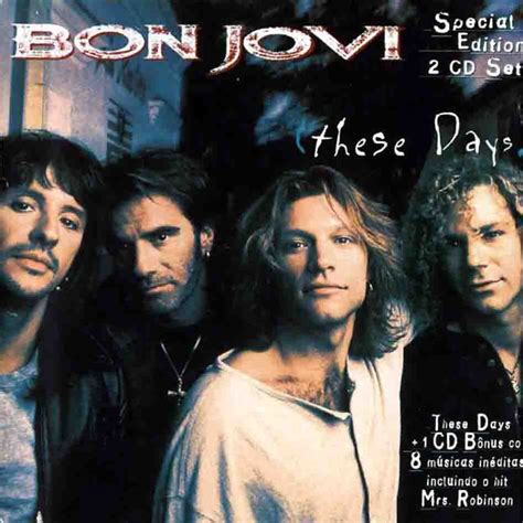 Bon Jovi- These Days (Special Edition) | Bon jovi album, Bon jovi, Jon ...