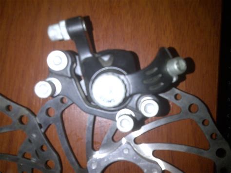 Frenos De Disco Mecanicos Bicicleta Caliper + Disco Original - Bs. 40.000,00 en Mercado Libre