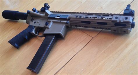 9mm AR pistol build now complete : ar15