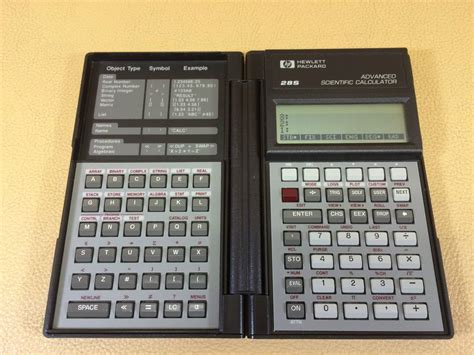 HP Hewlett-Packard Advanced Scientific Calculator 28S W/Fresh Batteries USA made | Calculator ...