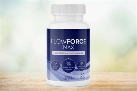 FlowForce Max Reviews: Improve Prostate Health with Flow Force Max Pills? | Tacoma Daily Index