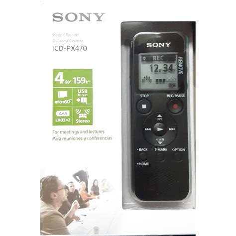 Sony Voice Recorder ICD-PX470. | Shopee Philippines