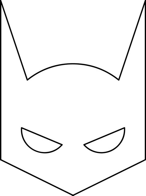 Superhero Mask Coloring Pages at GetColorings.com | Free printable colorings pages to print and ...