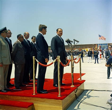 Arrival Ceremonies for Muhammad Ayub Khan, President of Pakistan, 12:00PM - John F. Kennedy ...