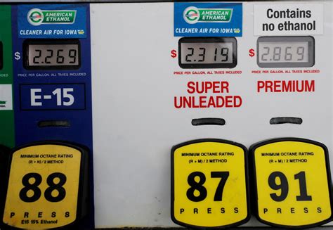 10 Ethanol Gas Vs Regular Gas