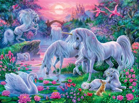 Unicorns in the Sunset Glow | Ravensburger