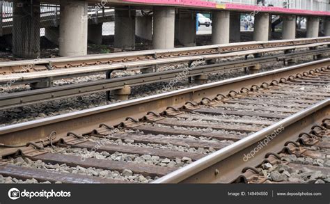 Electrified train third rail Stock Photo by ©brandonkleinvideo 149494550