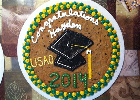 College graduation cookie cake for my nephew Graduation Party Foods, Graduation Party Planning ...