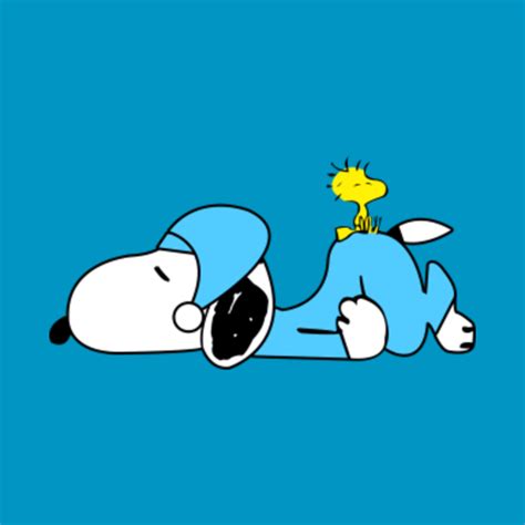 Snoopy Sleeping - Snoopy - T-Shirt | TeePublic