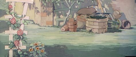 Animation Backgrounds: PLUTO'S QUINPUPLETS (1937)