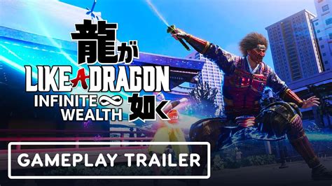 Like a Dragon: Infinite Wealth - Official Gameplay Trailer - YouTube