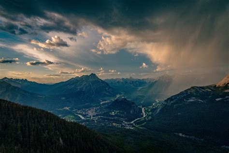 Banff Gondola Sunset-- Banff National Park on Behance