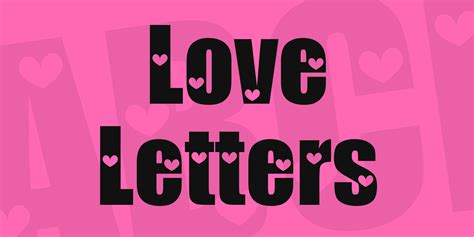 Love Letters Font FREE Download & Similar Fonts | FontGet