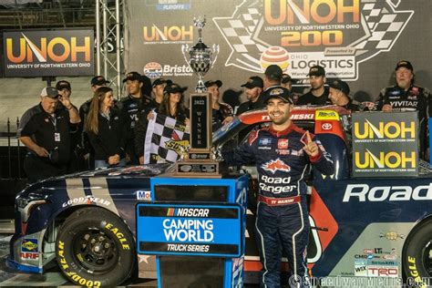 Ty Majeski clinches Championship 4 finale spot with first Truck career victory at Bristol ...