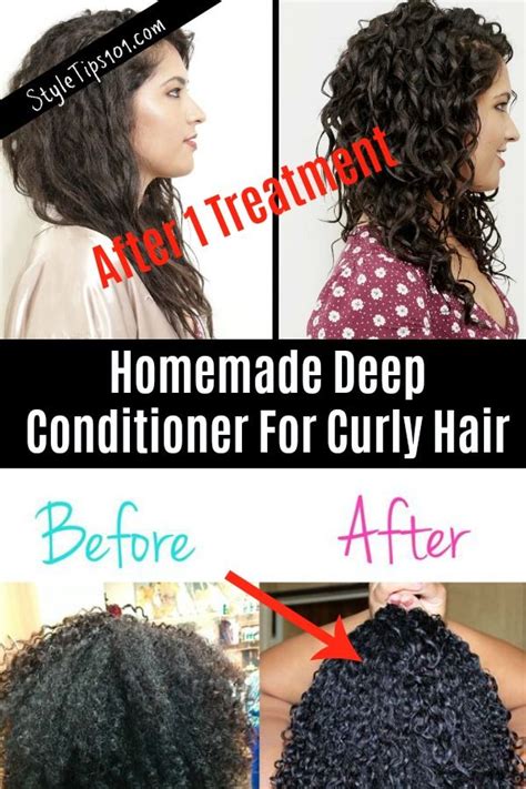 homemade deep conditioner for curly hair | Curly hair with bangs, Homemade deep conditioner ...