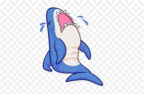 Telegram Sticker 014 Shark Art Telegram Stickers Emoji,Shark Emoji - free transparent emoji ...