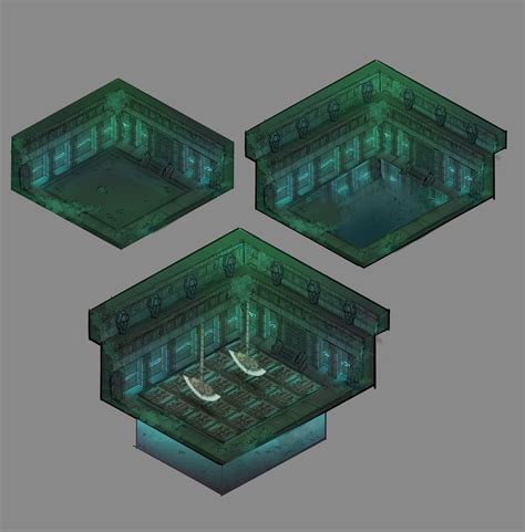 ArtStation - Temple Puzzle Game Concept Art