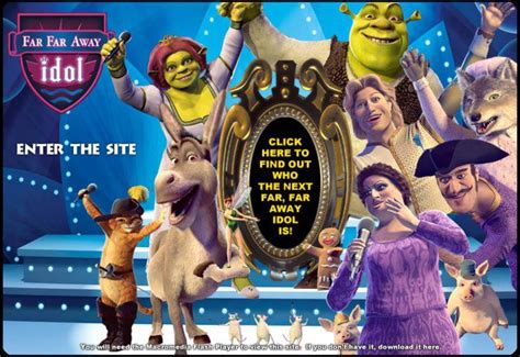 Far Far Away Idol on the Shrek 2 DVD : r/nostalgia