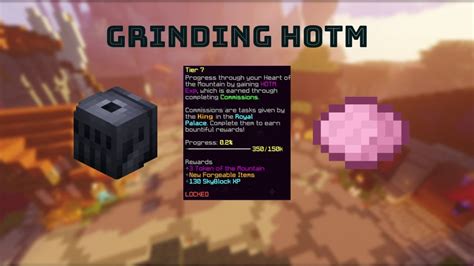 Hypixel Skyblock - Grinding Gemstones - YouTube