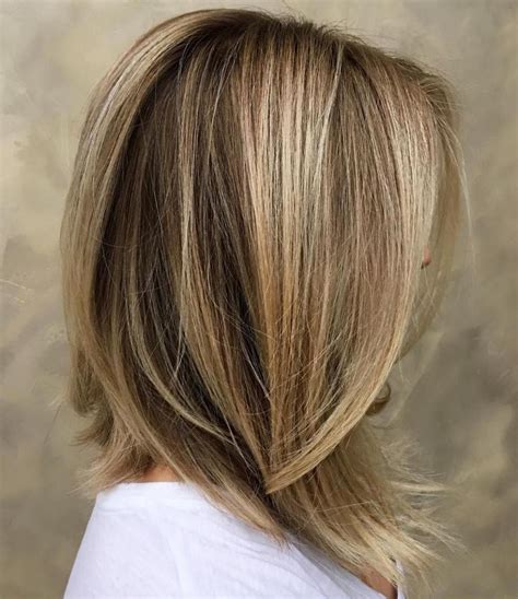 Blonde Collarbone Length Cut Medium Length Hair With Layers, Medium Length Hair Styles, Thick ...