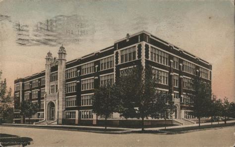 Central High School Tulsa, OK Postcard