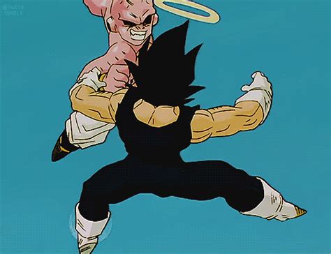 Goku Vs Kid Buu Gif