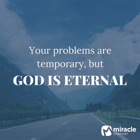 God is eternal!! #God #Eternal #ChristianQuotes #Temporary | Spiritual inspiration, Biblical ...