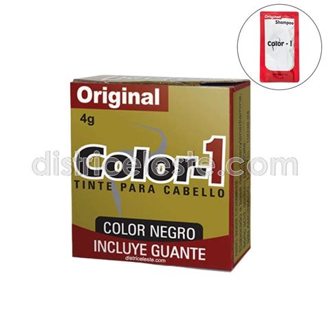 Color 1 Tinte en Pasta para el Cabello Color Negro