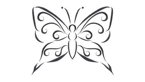 Free Butterfly Silhouette Tattoo, Download Free Butterfly Silhouette Tattoo png images, Free ...